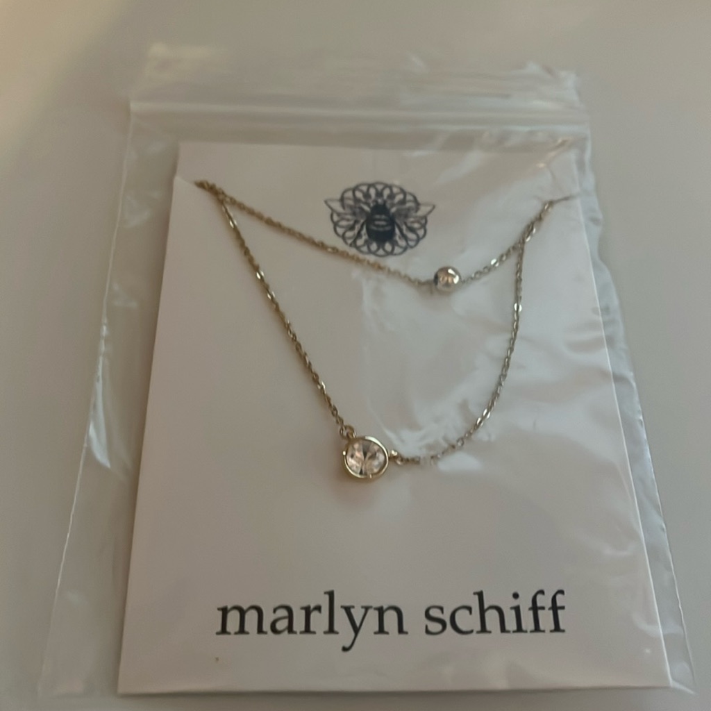 Marlyn Schiff Double Layered Necklace 15$